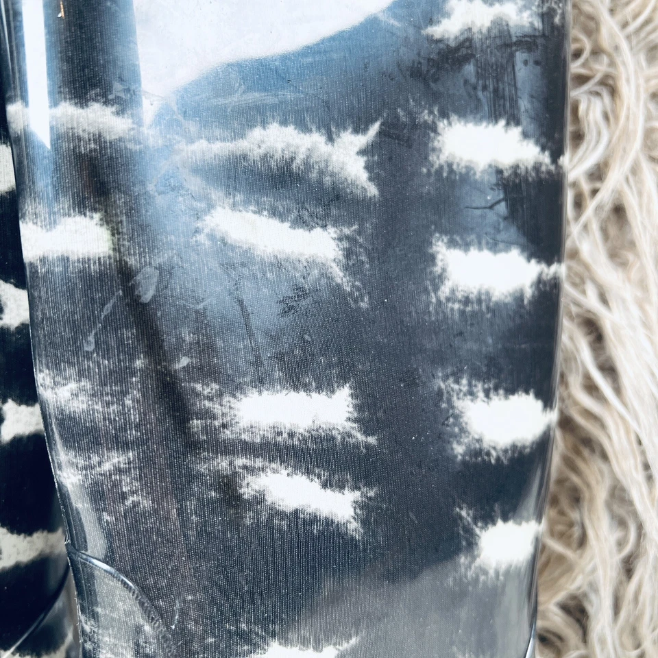 Botas de lluvia Nicole Miller para mujer de día lluvioso usadas precio de venta sugerido por el fabricante 89 USD talla 8 Foto 3 de 4