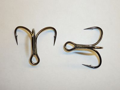 100 Mustad KVD-Elite TG76NP-BN Short-Shank 1X Triple-Grip (Size 3/0) UltraPoint