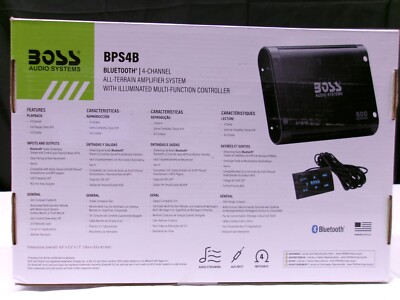 BOSS MCG008 500W アンプ BOSS 500W ALL-TERRAIN AMPLIFIER SYSTEM WITH ILLUMINATED MULTI