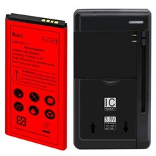 High Capacity 3100mAh Lithium Battery Wall Charger for AT T TCL 30 Z 4188R Phone