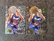 (2) 1995-96 Fleer Metal Rookies Damon Stoudamire #200 - Toronto Raptors