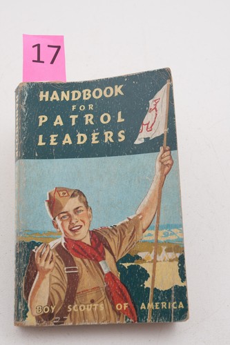 Pfadfinderbuch Handbuch für Streifenführer BSA (F3L-17) Sechste 1955 - Bild 10 von 10