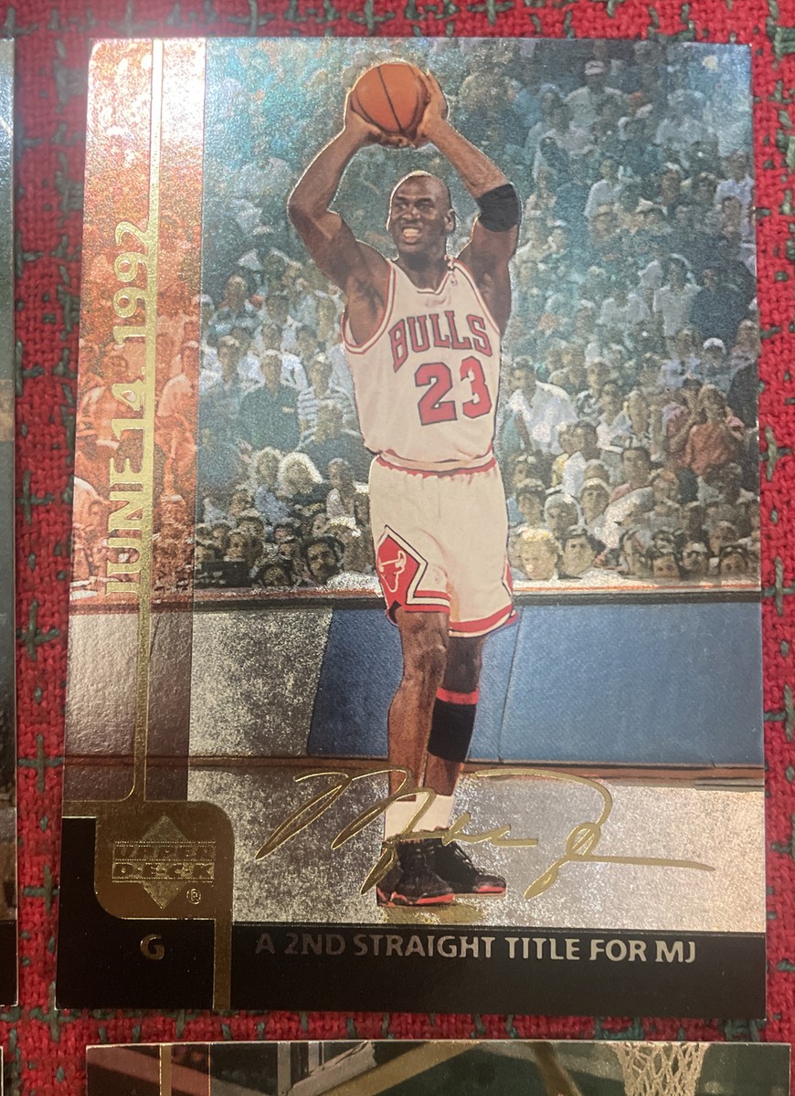 日本製 M.Jordan 22KTCard 1992 2nd NBA Champion
