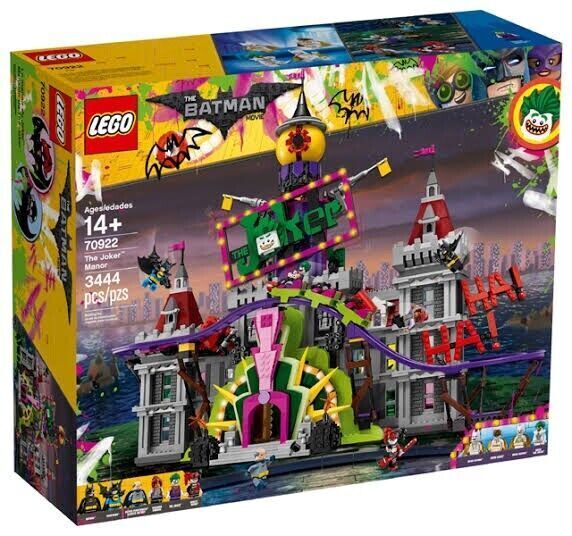 Stationær en udsende LEGO The LEGO Batman Movie: The Joker Manor (70922) for sale online | eBay