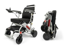 WORLD'S LIGHTEST ONLY 39LBS LONG RANGE DUAL BATTERY  MOTOR POWER WHEELCHAIR