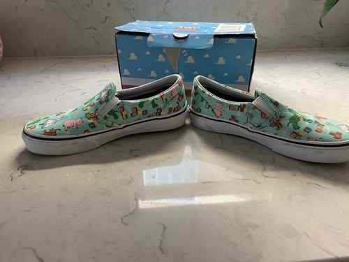 Limited Edition Disney/Pixar Vans Toy Story Andy's Toys Sneakers Youth 2 - Picture 2 of 18