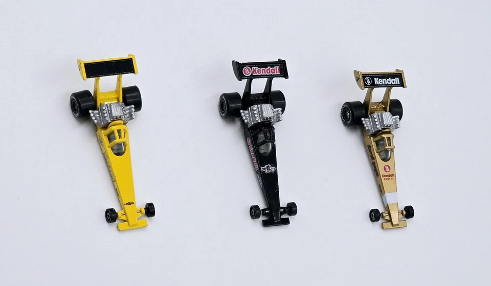 1989 年赛车冠军套装 Eddie Hill、Darrell Gwynn、Big Daddy Dragster 汽车 1: 64 — 第 2/4 张图片