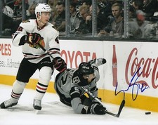 GUSTAV FORSLING signed (CHICAGO BLACKHAWKS) autograph HOCKEY 8X10 photo W/COA #3 GUSTAV FORSLING signed (CHICAGO BLACKHAWKS) autograph HOCKEY 8X10 photo W/COA #3