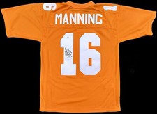 PEYTON MANNING #16 SIGNED TENNESSEE VOLUNTEERS MITCHELL & NESS JERSEY PSA/DNA