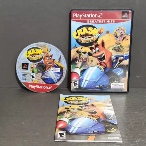 Crash Nitro Kart (PlayStation 2 PS2) Complete Refurbished GH