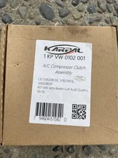 NEW Karpal 1 KP VW 0102 001 A/C Compressor Clutch Assembly - FREE SHIPPING