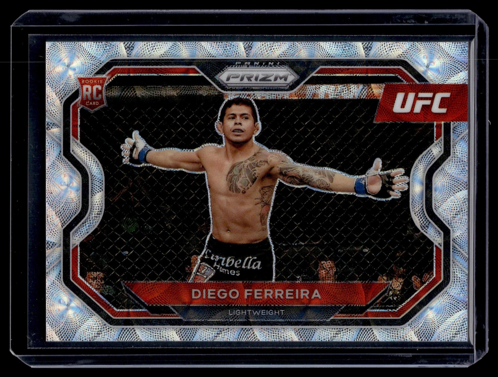 Diego Ferreira 2021 Panini Prizm UFC Premium Box Set Scope Card 22/99 #164