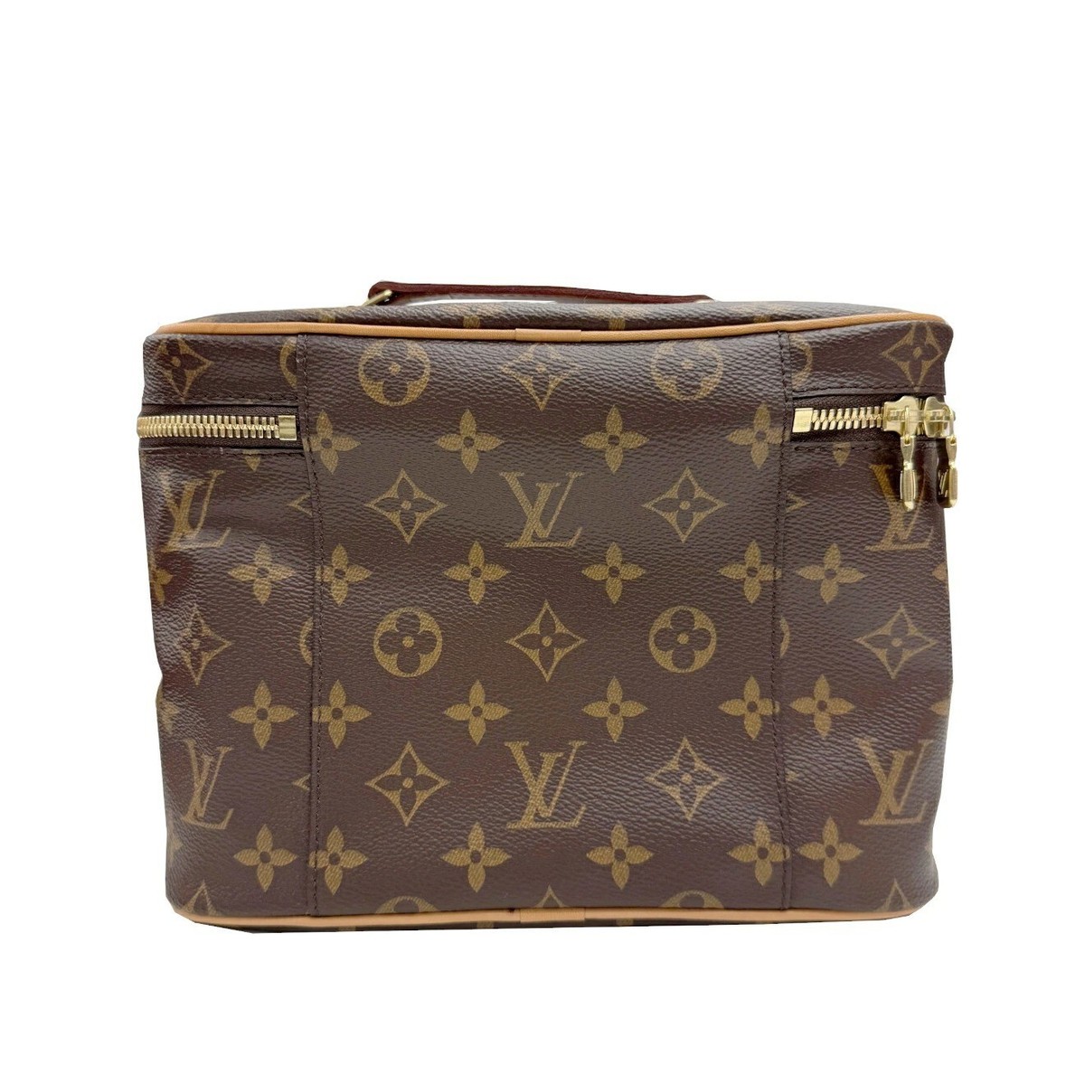 残少！Louis Vuitton ルイヴィトン NICE VANITY Louis Vuitton Nice Vanity Case BB Brown Canvas for sale