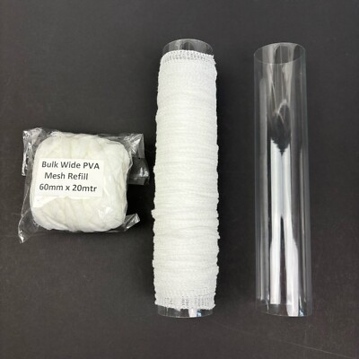 PVA MINE Fast Melt 60mm x 20M + gratis Tube - KATZENFISCH KARPFEN KÖNIG ZUM BESTEN PREIS-Leistungs-Verhältnis