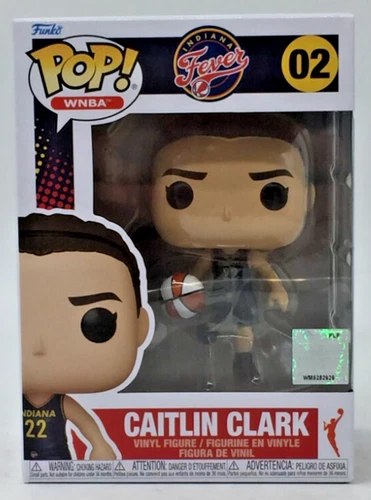Funko Pop! WNBA Indiana Fever Caitlin Clark #2 With Pop Protector