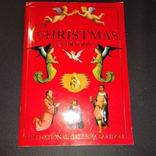 VTG Press Out Christmas Decorations Die Cut National Gallery of Art London 1993