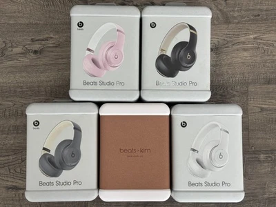 BEATS BY DR. DRE 🎧Beats Studio Pro Wireless Noise Cancelling Headphones Pink B&G Gray Dune White
