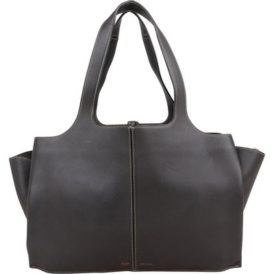 Celine Calfskin Leather Tri-fold Shoulder Bag Tasche