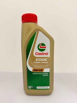 Castrol Edge TD 5W-40 VW 505 Renault Opel Mercedes MB 229/226 Ford Fiat 1 Liter