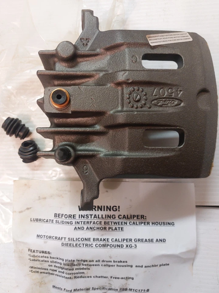 1999-05 Ford F250/350SD Left Rear Caliper BRC-65-RM Motorcraft YC3Z-2V553-AARM - Image 3 of 4