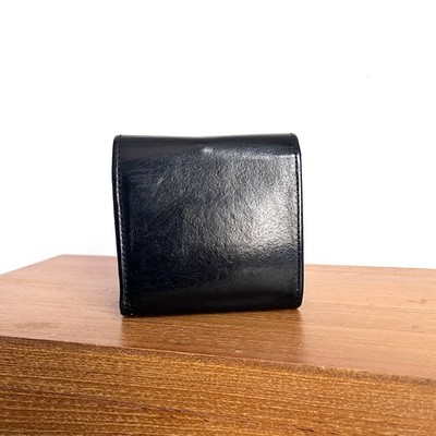 小物 COACH KISS ROCK COIN PARSE WALLET BLACK Vintage Coach Black