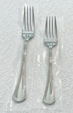 NEW ~ Reed & Barton ARLINGTON NEWTON 18-10 Stainless Dinner Fork & Salad Fork