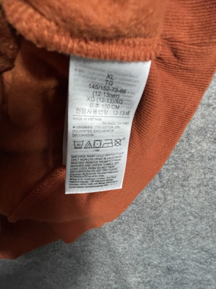 Gapkids Orange Gap Hoodie size XL - Image 4 of 4
