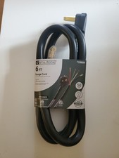 Utilitech 6ft 4-Prong Electric Range Power Cord 50 Amp 125/250V 8-Gauge NEW.