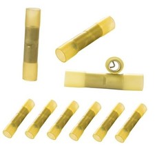 Heat Shrink Butt Connectors Set-10pcs 8 AWG Insulated Waterproof Crimp