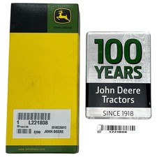 Genuine 100 Years John Deere Tractors Since 1918 Label L221808 NOS OEM
