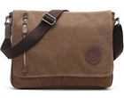 Canvas Satchel Messenger Bag for Men Women, Vintage Shoulder Crossbody Bag