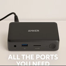 Anker  13-in-1 USB-C Docking Station 85W Charging Triple Display + 6ft 60W Cable