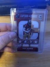2024 Donruss Clearly Captain In Charge Fred Warner Autograph /39