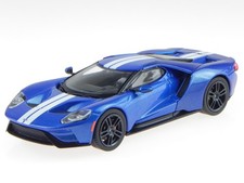 Ford GT 2017 blue diecast model car MOC205 IXO 1:43