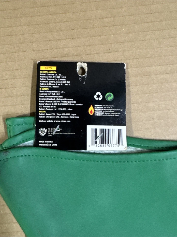 GUANTES PARA ADULTOS TEEN TITANS ROBIN NUEVOS CON ETIQUETAS DISFRACES DE RUBÍES Foto 4 de 4