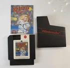 Rad Racket Deluxe Tennis II (Nintendo NES) Authentic Cart Manual Tested & Works