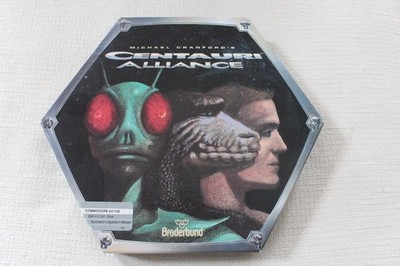 Centauri Alliance, Commodore 64 C-64 Broderbund 1990, Michael Cranford, komplett