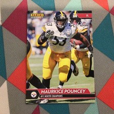 Maurkice Pouncey #314 1 of 75 made Steelers AFC North Champs 2017 panini instant
