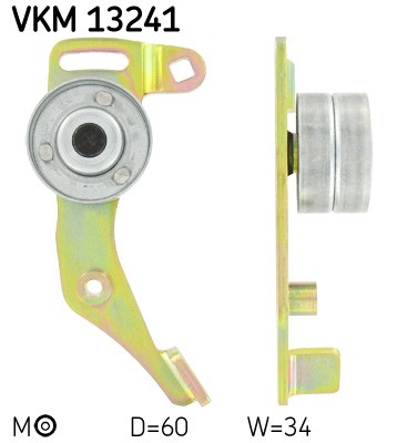 Chain Tension Roller Original SKF for Fiat Ducato Peugeot Partner 1.9 D - Image 6