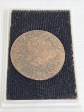 Monnaie Louis XV Demi Sol Vieille Tête 1715-1774 Écrin Collection #Mm2