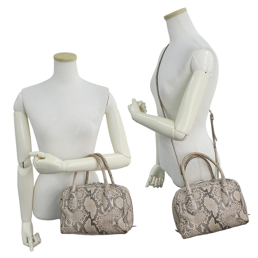 Prada Python Inside 2Way Shoulder Handbag Crossbo… - image 8