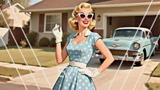 Digital Product HD IMAGE For Print PINUP GIRL Retro VINTAGE Poster PHOTO Picture