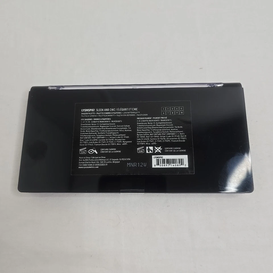 NYX PROFESSIONAL MAKEUP Love You So Mochi Eyeshadow Palette Sleek And Chic - Image 3 of 4