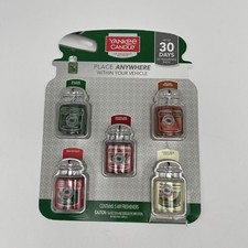 Yankee Candle Holiday Car Jar Ultimate Multipack Air Freshener Assorted Scents