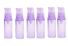 erioctry 5ML Airless Pump Bottle-Empty Refillable Vacuum Cream... 