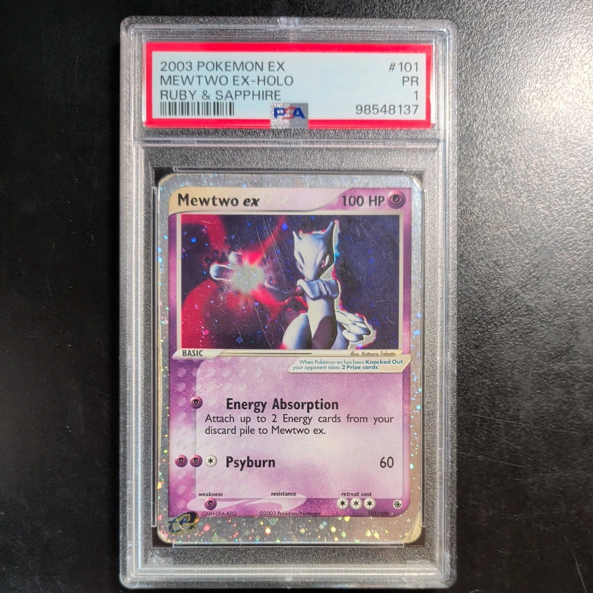 Pokémon TCG Professional Sports Authenticator (PSA) Grade 1