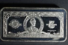 THE AMERICAN ROYAL MINT 5 Dollar Silver Certificate Bar (1 gram of .999 Silver)