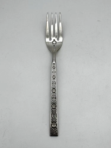 Vintage Sterling Silver Salad Fork Spanish Tracery by Gorham Silver