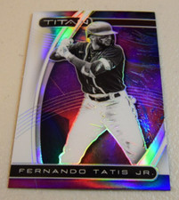 2021 Chronicles Titan Baseball #12 Silver Prizm Fernando Tatis Jr