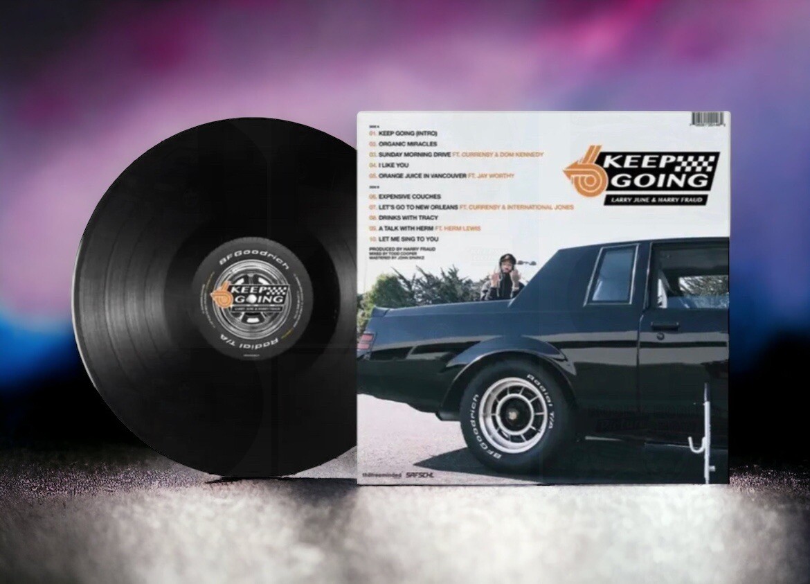 カラー盤 Larry June & Harry Fraud Keep Going